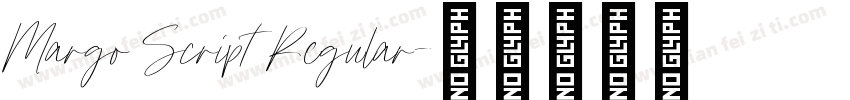 Margo Script Regular字体转换